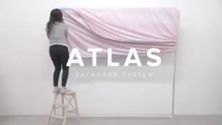 Best Photobooth Backdrop Stand  Atlas System  Photo Booth Backdrop [upl. by Jala]