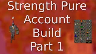 OSRS How to Create a F2P Strength Pure for PKing [upl. by Pavel]