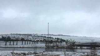 Fairuz  Ya Jabal Elli Beed فيروز  يا جبل الي بعيد Snow in Amman Jordan Huda Storm 2015 [upl. by Rosinski]