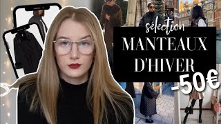 MANTEAUX DHIVER À MOINS DE 50€ zara stradivarius shein hampm bershka⎟CORALINE [upl. by Melliw]