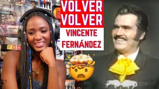 🇲🇽 SINGER REACTS to Vicente Fernández  quotVolver Volverquot First Time Hearing EL AMO😎 [upl. by Aled]