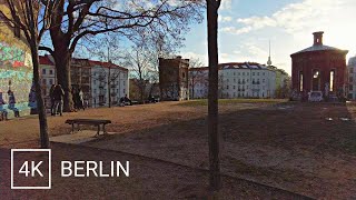 Berlin Walking Tour 🇩🇪 Prenzlauer Berg Walk Kollwitzplatz Wasserturm etc 4K amp Binaural 3D Sound 🎧 [upl. by Homere670]