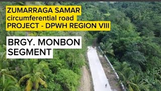 Zumarraga Samar drone video DPWH Zumarraga Circumferential road project 2023 [upl. by Seaddon]