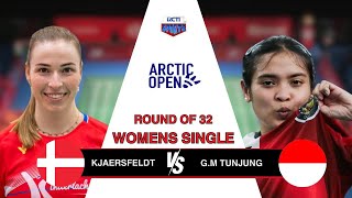 WS DENMARK KJAERSFELDT VS INDONESIA GM TUNJUNG  ROUND OF 32 ARCTIC OPEN 2024 [upl. by Berlin]