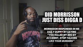 Morrisson DISS Digga D In New Daily Duppy Freestyle PICK A SIDE [upl. by Ettennat]