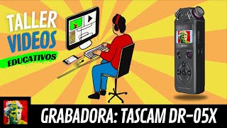 Grabadora TASCAM DR 05X Tutorial [upl. by Simons]