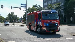 Primeur Hulpverleningsvoertuig 157770 Brandweer Haaglanden met spoed naar een ongeval in Den Haag [upl. by Ahtinak]