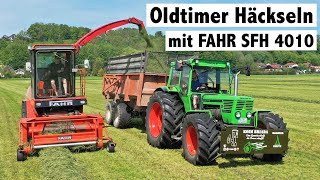 Oldtimer Häckseln mit Fahr SFH 4010 und Deutz 13006 special  Koim Briada aus Bayern [upl. by Huskamp68]