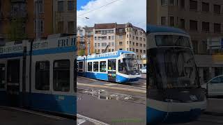 Tram Haltestelle Zürich Albisriederplatz  Stadt Zürich  Schweiz 2024 [upl. by Niwdog]