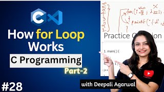 For Loop in C Programming Part2  Practice Questions of For Loop  C Programming Tutorial 28 [upl. by Iz]