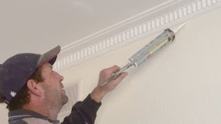 How To Caulk  Applying caulk using the water brush method [upl. by Eudosia]