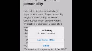 The beginning of legal personality Nasciturus fictionchpt2 Law of Persons⚖️⚖️ [upl. by Mathew]