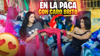 BUSCANDO OUTFIT EN LA PACA FT CARO BRITO  SE ARMA LÍO😰 [upl. by Oyek778]