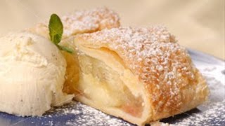 RECETA STRUDEL DE MANZANA CASERO  Silvana Cocina [upl. by Aerdua]