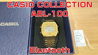 【CASIO】CASIO collection ABL100WEG9AJF を買った！ New Arrival【開封編】 もちもちの屋根裏倉庫 [upl. by Madel]