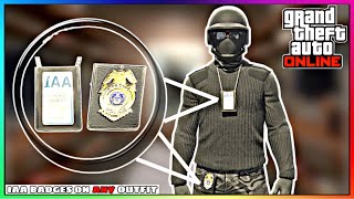 How To Get IAA Badges On ANY Outfit After Patch 167 GTA Online [upl. by Llenna]