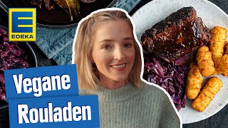 Vegane Rouladen  Ein leckeres amp veganes Weihnachtsessen [upl. by Inele]