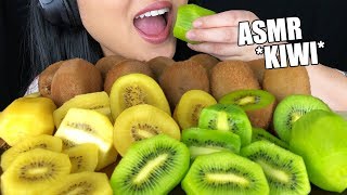 ASMR KIWI FRUIT PLATTER Eating Sounds  Green Kiwi VS Gold Kiwi  No Talking ASMR Phan [upl. by Retsub]