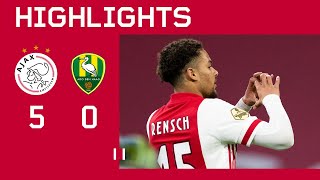 Highlights  Ajax  ADO Den Haag  Eredivisie [upl. by Cordy]