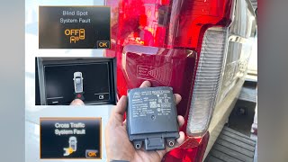 Ford FSeries Truck Blindspot Radar  Module Replace amp NEED TO BE REPROGRAM [upl. by Zere]