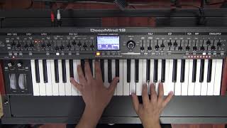 Behringer DeepMind 12  DEMO No talking [upl. by Landers226]