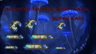 Terraria Best Truffle worm Farm 2022 [upl. by Kelcey317]