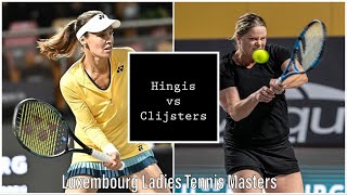 Hingis vs Clijsters Luxembourg Ladies Masters 2022 F [upl. by Fernandina]