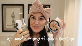 WEEKEND MORNING SKINCARE ROUTINE  MY BEAUTY CHRISTMAS DAY 4 ✨  My Beauty Fair [upl. by Los160]