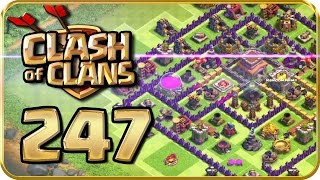 Lets Play CLASH of CLANS Part 247 Neue Rathaus Level 8Base von Nebu Gamer [upl. by Rozina]