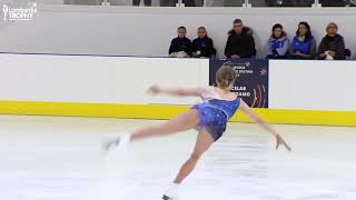 Anastasiia Gubanova FS Lombardia Trophy 2024 [upl. by Aryamoy757]