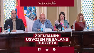 Zrenjanin Usvojen rebalans budžeta [upl. by Merceer]