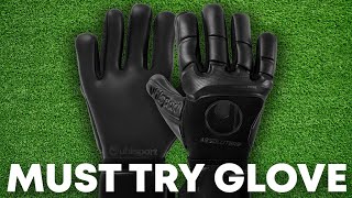 Uhlsport Comfort Absolutgrip HN Black Goalkeeper Glove Review [upl. by Dena]