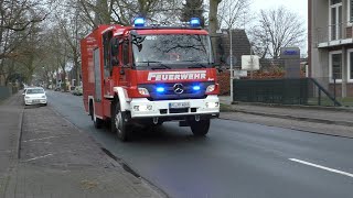 Ausgedehnter Wohnungsbrand LF86 Feuerwehr Heidgraben  GWL2 Feuerwehr Uetersen [upl. by Barnaba]