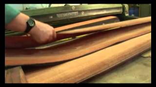 Tranciatura del legno  Wood slicing [upl. by Niar]