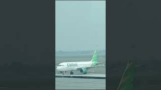 Citilink indonesia Arrival to apron planesspotting garudaindonesia [upl. by Rudelson]