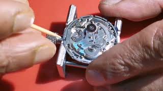 NH35A Automatic Watch Movement Balance Wheel Issue amp Clock Work Assemble [upl. by Eremahs942]