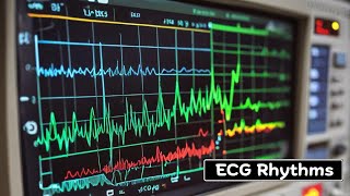 ECG Rhythm Analysis on Hospital Monitor  What these Lines Tell Us [upl. by Aoh]