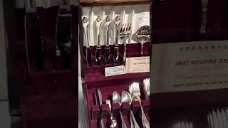 Vintage 1847 Rogers Bros Silverplate Flatware Set [upl. by Stoops746]