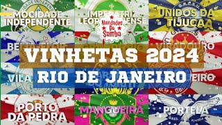 CONFIRA TODAS AS VINHETAS DO CARNAVAL GLOBELEZA 2024 DO RIO DE JANEIRO [upl. by Gruchot]