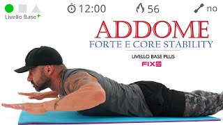 Esercizi Addominali A Casa Allenamento Addominali e Core Stability [upl. by Ydur85]