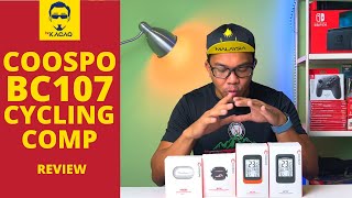 COOSPO BC107 GPS CYCLING COMPUTER BUDGET  Giveaway Cycling Road Bike Malaysia Review [upl. by Eisler938]