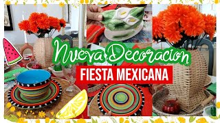 NUEVA DECORACIÓN de FIESTA MEXICANA  Mini HAUL de COMPRAS [upl. by Polash]