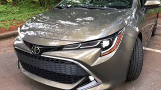 2019 Toyota Corolla Hatchback XSE Best Detailed Walkaround [upl. by Swords]