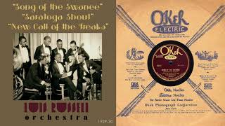 1929 Song of the Swanee Saratoga Shout New Call of the Freaks Luis Russell Orch HD 78rpm [upl. by Tannenbaum513]