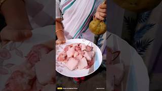 ঔটেঙা গাহৰি।।pork with elephantapple cooking foodporkcurry [upl. by Finah]