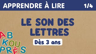 Donner le son des lettres 14  Apprendre à lire en maternelle [upl. by Aicilyhp]