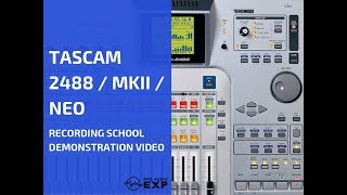 Tascam 2488 Recording School Demonstration Video DVD Help [upl. by Reinald202]