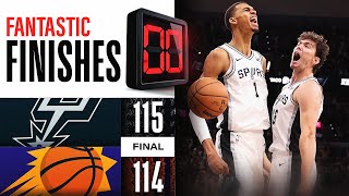 Final 500 WILD ENDING Spurs vs Suns  October 31 2023 [upl. by Ardekal]