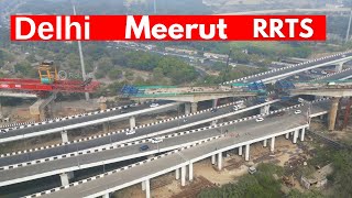 Delhi Meerut RRTS  Delhi Update  rslive  4k [upl. by Mallon]