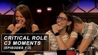 Critical Role Campaign 3 Moments  Episodes 13 [upl. by Daniala]